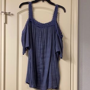 Moa Moa Cold Shoulder Blouse